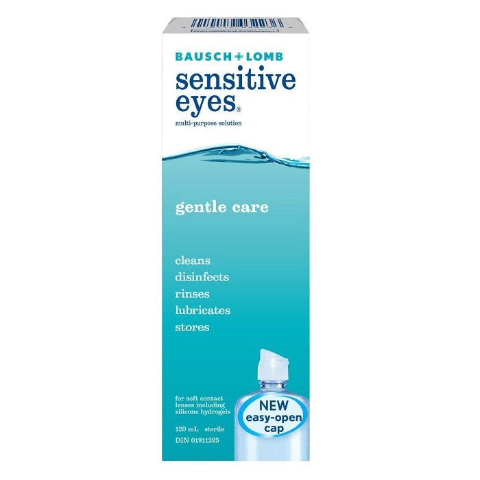 Bausch & Lomb Sensitive Eyes Multi-Purpose Solution 120mL - HaloHealthcare.com