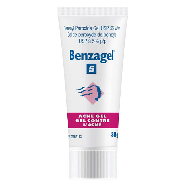 Benzagel Acne Gel 5% (Various Sizes)