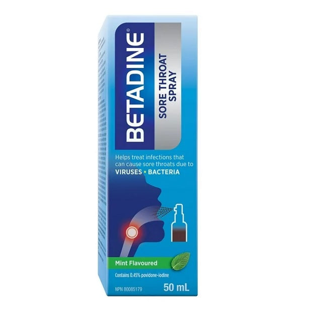 Betadine Sore Throat Spray 