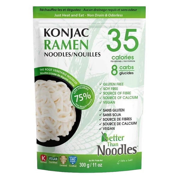 Better Than Foods Non Drain & Odorless Konjac Ramen Noodles 300g