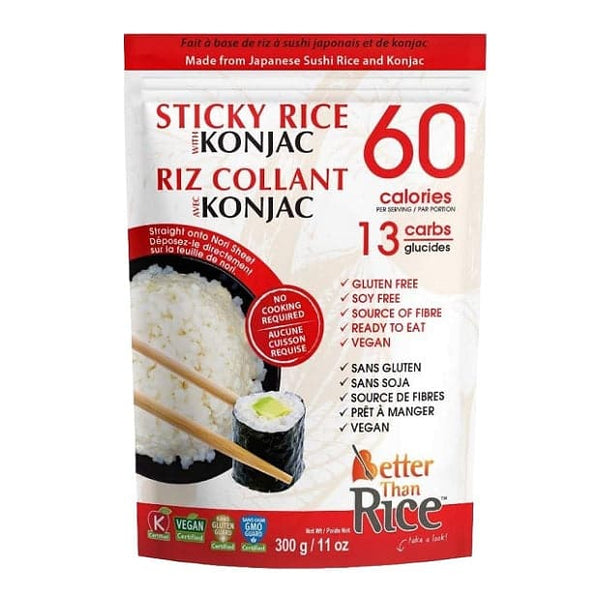 Better Than Rice Sticky Japanese Sushi Rice with Konjac 300g