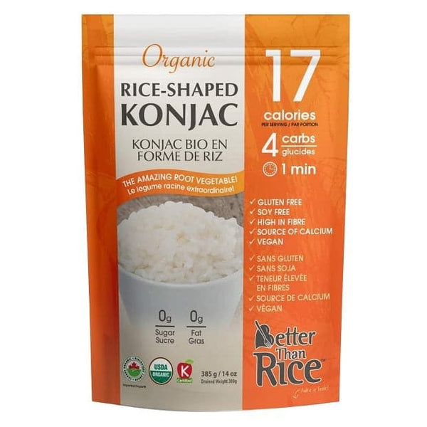 Better Than Foods Organic Konjac Rice 385g