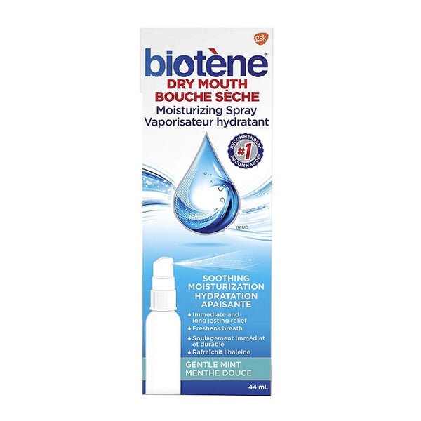Biotene Dry Mouth Moisturizing Spray Gentle Mint 44mL