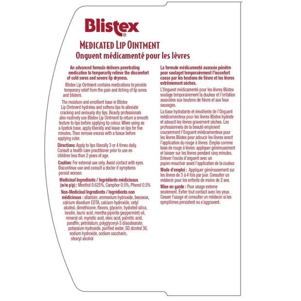 Blistex Medicated Lip Ointment 