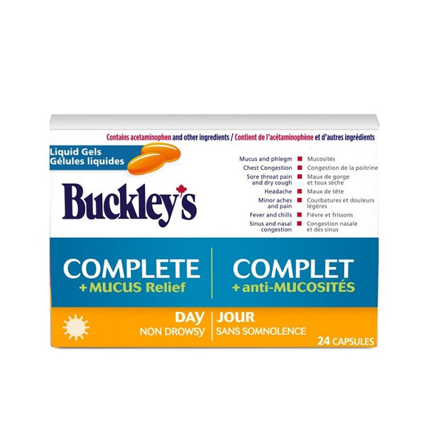 Buckley's Complete Mucus Relief Day 24 Liquid Gels