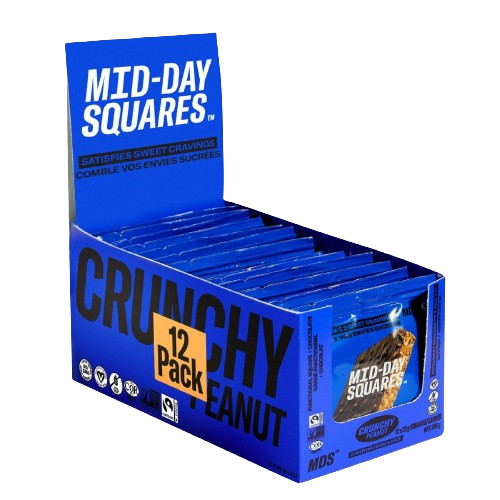 Mid-Day Squares Crunchy Peanut - Halohealthcare