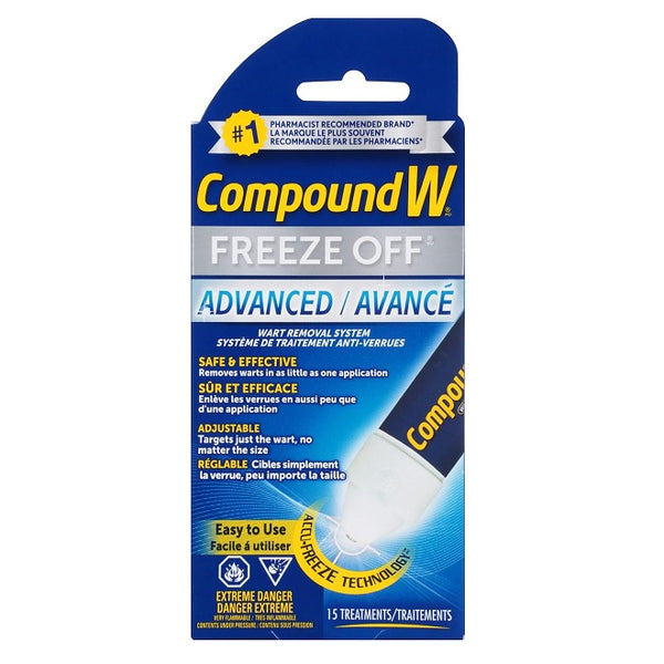 Compound W Freeze Off Advanced Wart Removal System Treatments -15
