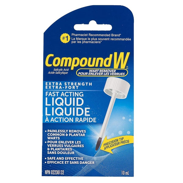 Compound W Warts Remover Liquid Extra Strength 10mL