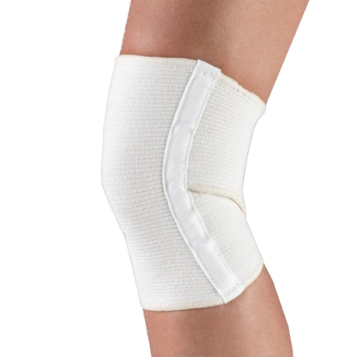 Airway Surgical OTC Crisscross Elastic Knee Support White - Halohealthcare