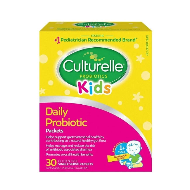 Culturelle Kids Daily Probiotic 30 Single Serve Packets ...