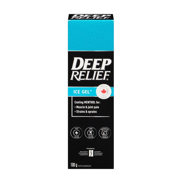 Deep Relief Ice Pain Relief Gel 100g