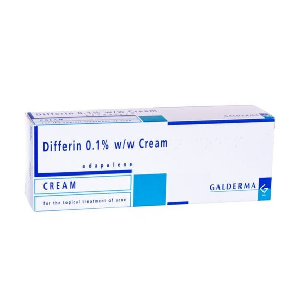 Differin 0.1% Cream 60g - HaloHealthcare.com