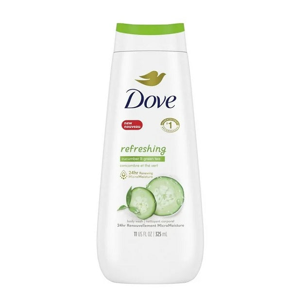 Dove Refreshing Body Wash Cucumber & Green Tea 325mL