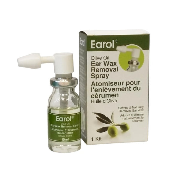 Earol Olive Oil Ear Wax Removal Spray 10mL - HaloHealthcare.com