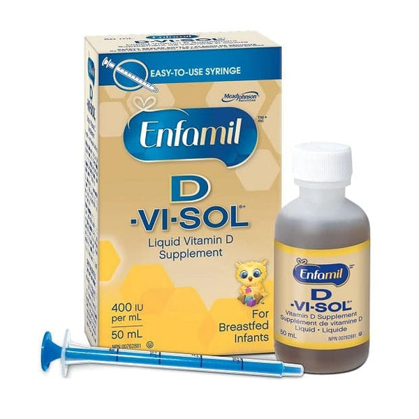 Enfamil D-Vi-Sol Liquid Vitamin D Supplement For Breastfed Infants 50mL