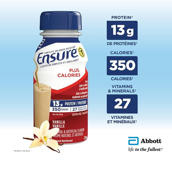 Ensure Plus Vanilla Nutrition Shake 6 pack of 235mL