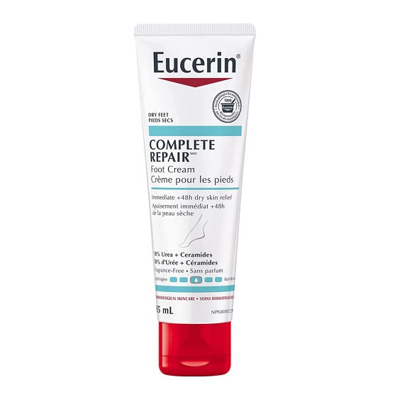 Eucerin COMPLETE REPAIR Foot Cream 10% Urea Very Dry Feet 85mL