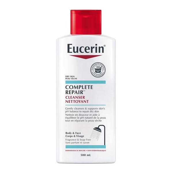 Eucerin Complete Repair Cleanser for Body & Face 500mL