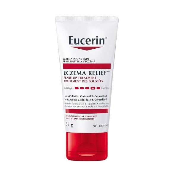Eucerin ECZEMA RELIEF FLARE-UP TREATMENT With Colloidal Oatmeal & Ceramide-3- 57g