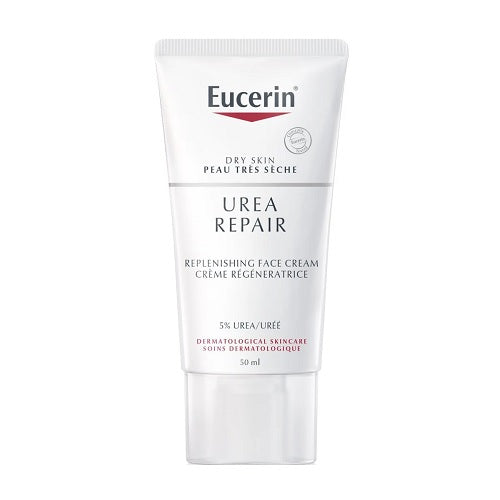 Eucerin UREA REPAIR REPLENISHING FACE CREAM 5% Urea Dry skin 50mL
