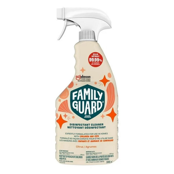 Family Guard Citrus Disinfectant Cleaner 946mL