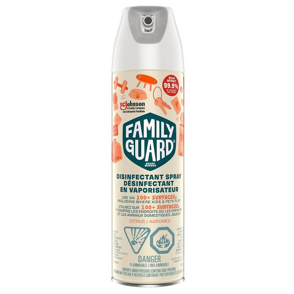 Family Guard Citrus Disinfectant Spray 496g