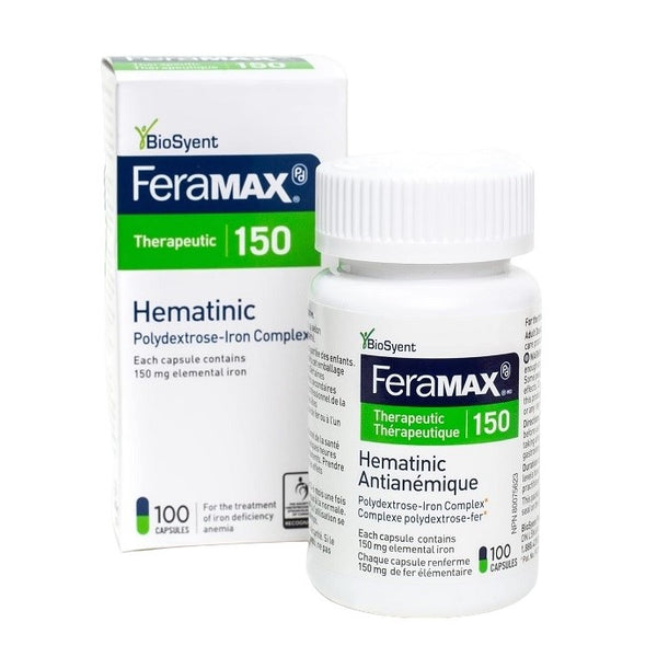 Feramax Therapeutic 150 Hematinic Polydextrose- Iron Complex