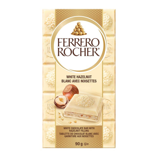 Ferrero Rocher White Hazelnut Bar 90g