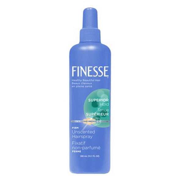 Finesse Firm Hold Non-Aerosol Hairspray Unscented, 300mL