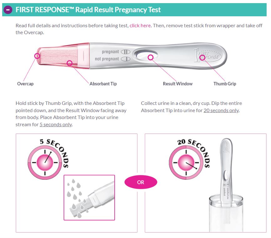 First Test Result First Response Triple Check Pregnancy Test: Reliable Results