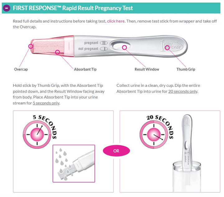 How Check Pregnancy Test Kit How Check Pregnancy Test Kit