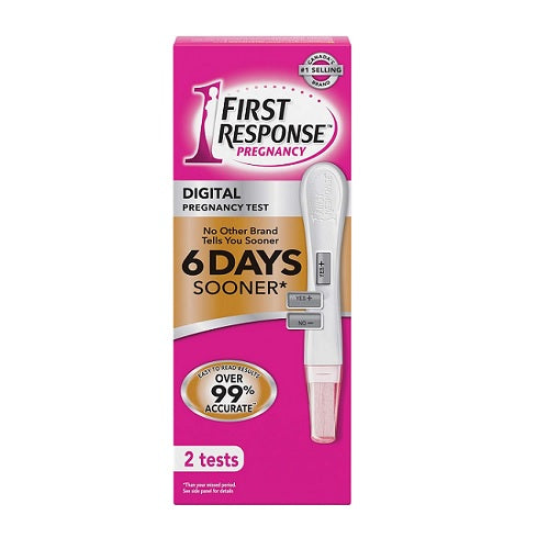 First Response Digital Pregnancy Test 2 Count