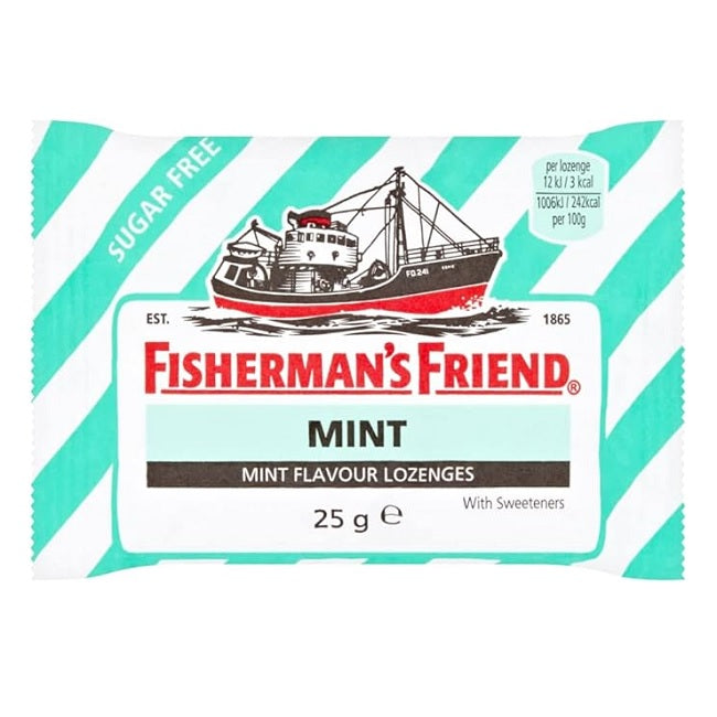 thumbnail image 2 of Frisk Ultra Fresh Sugar Free Strong Mint Lozenges – 5.7g Box – Adult Breath Mints 2 of 6