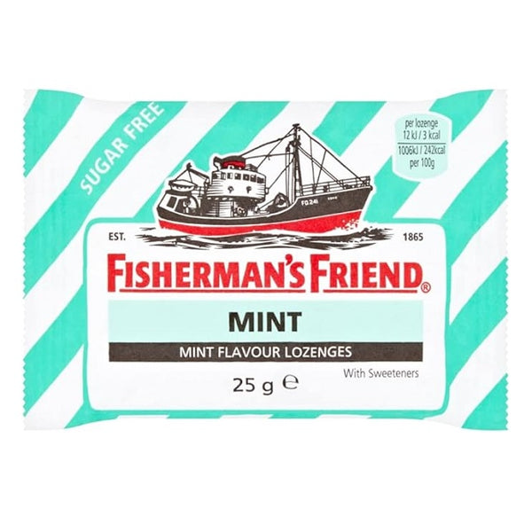 Fisherman's Friend Mint Sugar Free Lozenges - 22 Lozenges