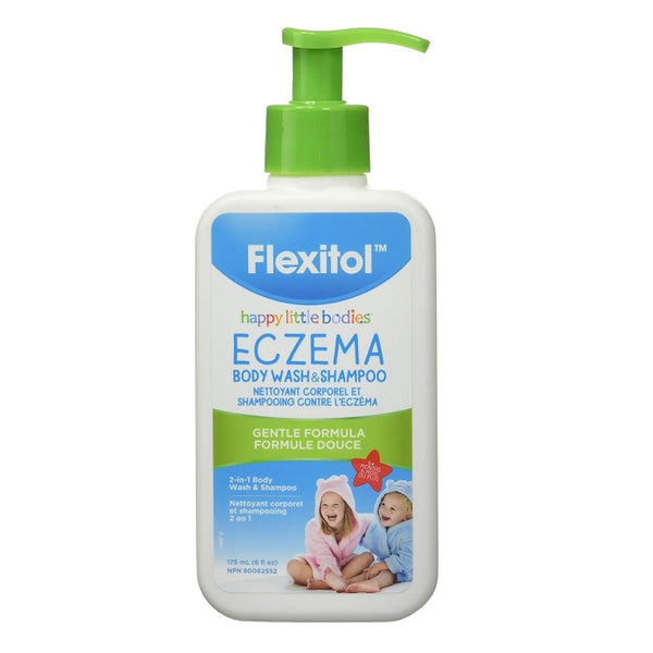 Flexitol Happy Little Bodies Eczema Body Wash & Shampoo 175mL