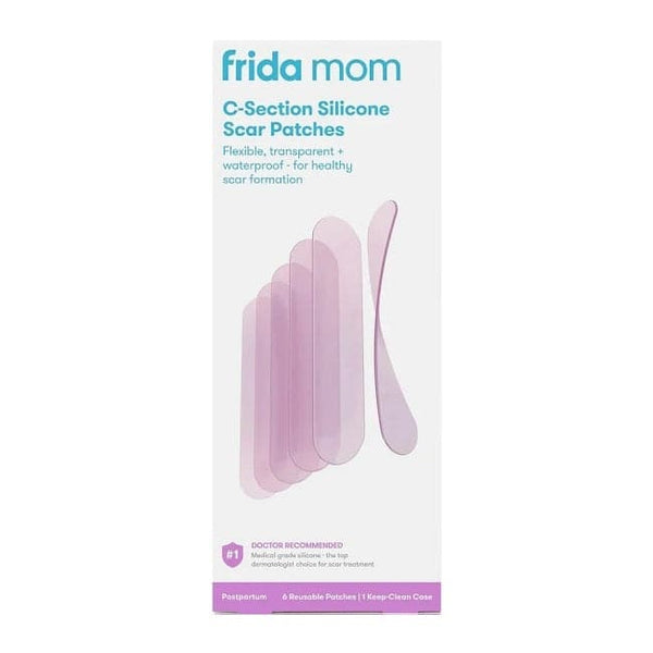 Frida Mom C-Section Silicone Reusable Scar Patches 6 Count