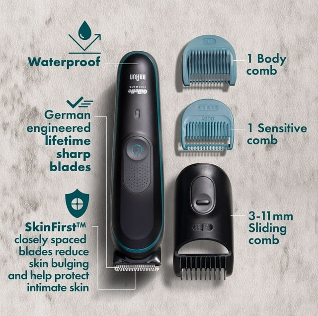 Gillette Intimate Pubic Hair Trimmer 1 Trimmer 