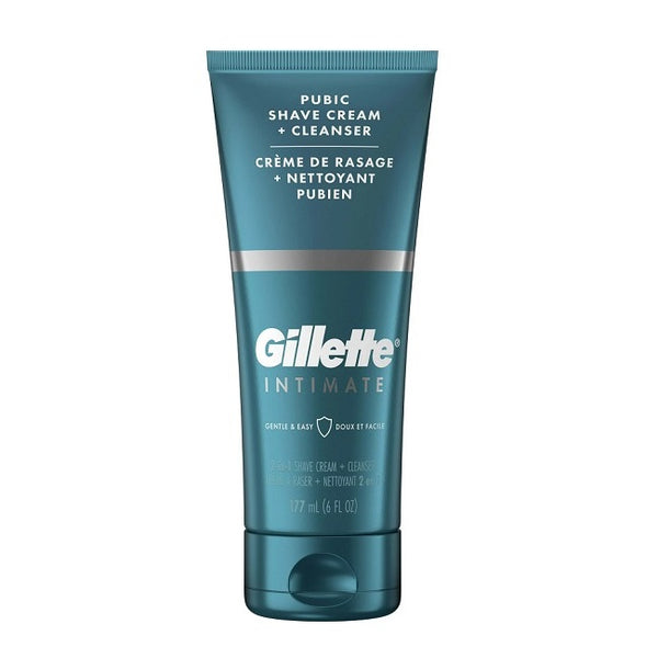 Gillette Intimate Pubic Shave Cream & Cleanser 177mL