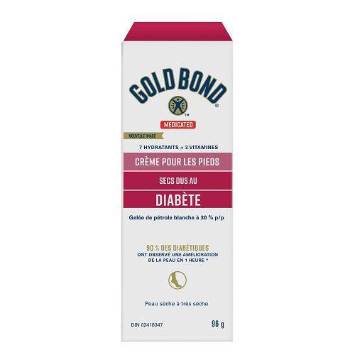 Gold Bond Diabetics Dry Skin Relief Foot Cream 96g