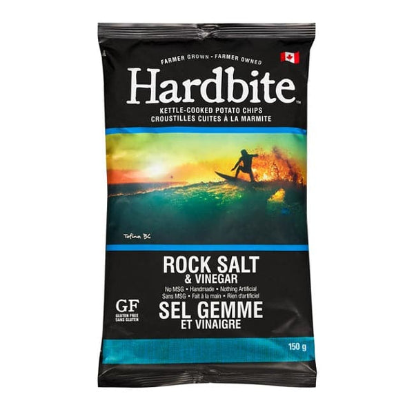 Hardbite Chips Rock Salt & Vinegar 15 x 150g