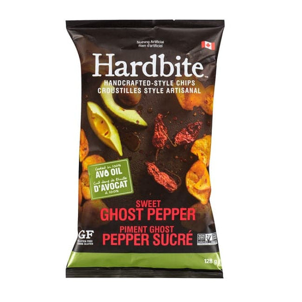 Hardbite Handcrafted Style Chips Sweet Ghost Pepper 15 x 128g