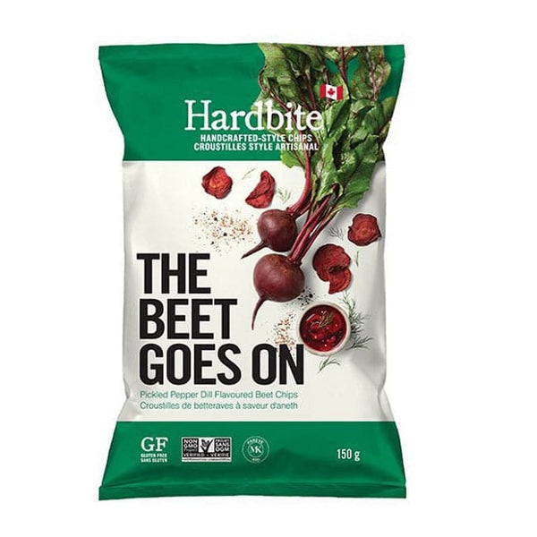 Hardbite The Beet Goes On Pickled Pepper Dill Beet Chips 15 x 150g