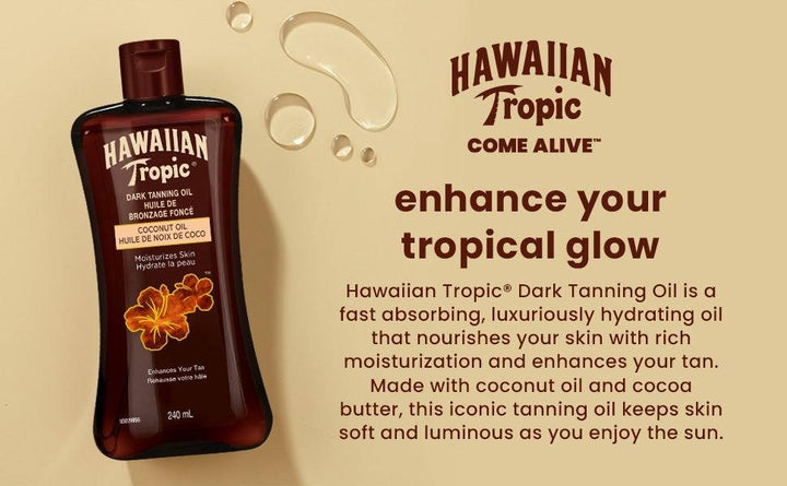 Hawaiian Tropic Dark Tanning Oil Coconut 240mL