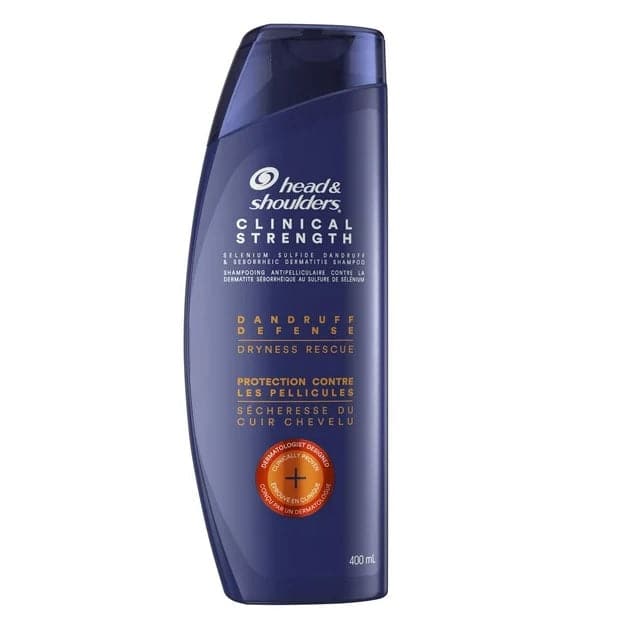 Head & Shoulders Dandruff Defense Dry Scalp Rescue Shampoo 400mL