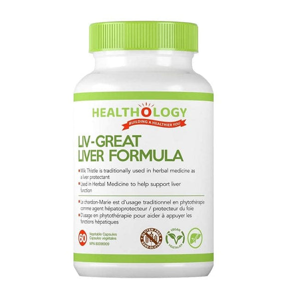 Healthology Liv-Great Liver Formula 60 Capsules