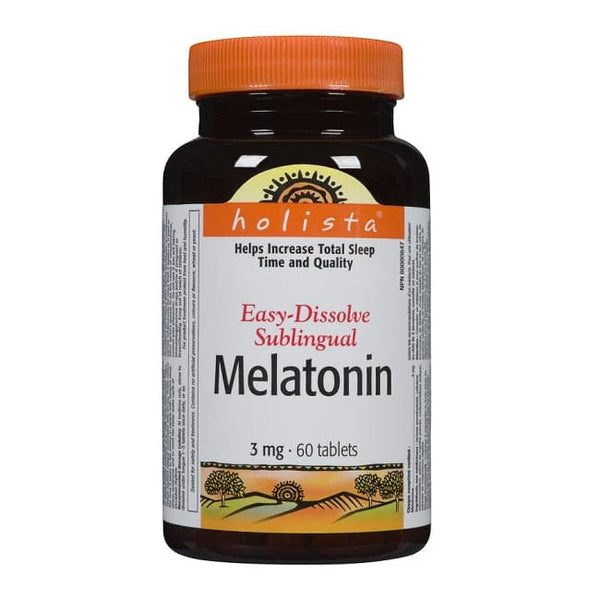 Holista Melatonin Easy Dissolve 3 mg 60 Tablets