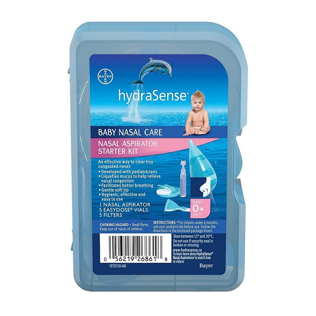 HydraSense Baby Nasal Aspirator Starter Kit