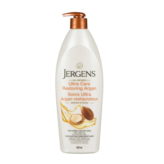 Jergens Oil Infused Moisturizer Ultra Care Restoring Argan