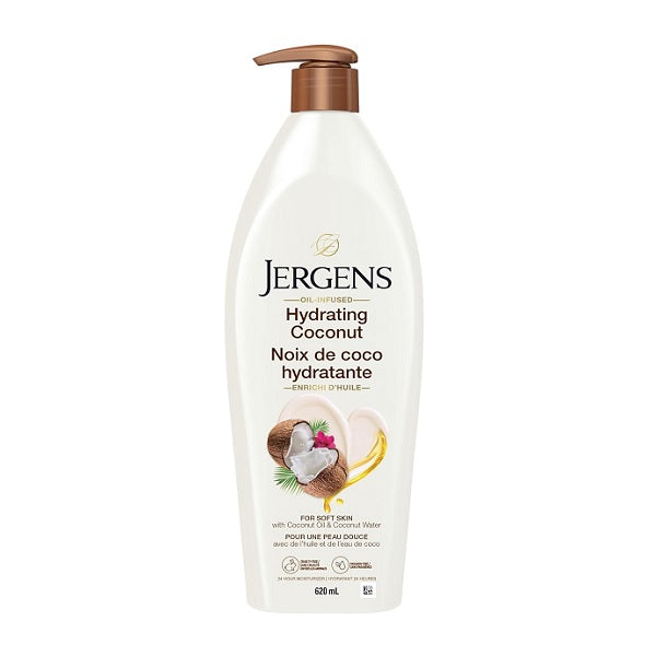 Jergens Oil Infused Moisturizer Hydrating Coconut 620mL