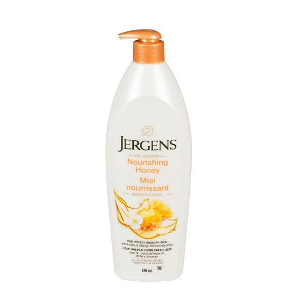 Jergens Oil Infused Moisturizer Nourishing Honey 620mL